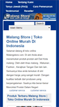 Mobile Screenshot of malangstore.com